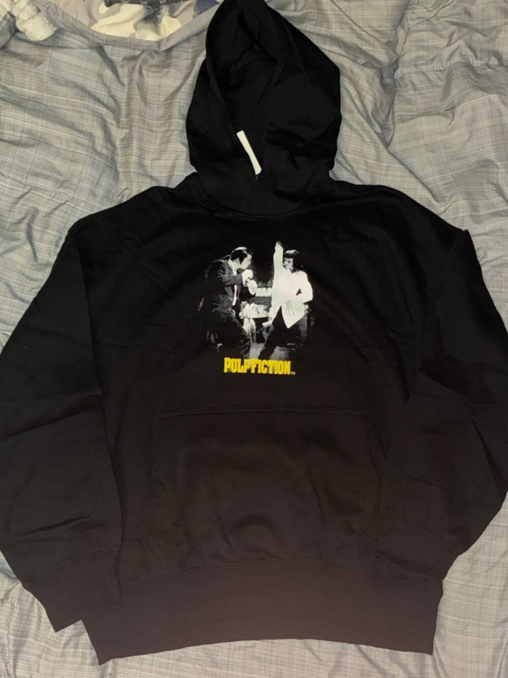 H&M Pulp Fiction Oversized Hoodie - New NWT Size XL Uma Thurman John Travolta